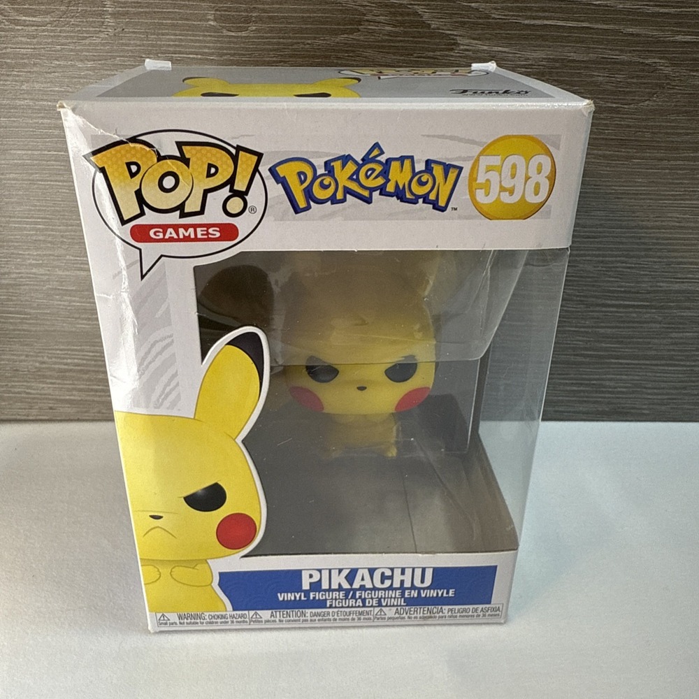 Funko POP! Games Pokemon Grumpy Pikachu #598 Vinyl Figure